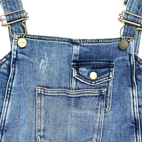 MISS SIXTY Denim Overall Dress Size Small - Picture 3 of 14